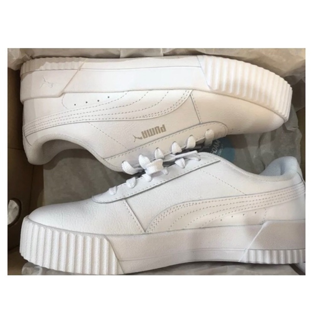 Puma Carina L White Sneakers